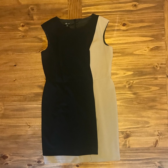 AB studio,  Black and beige dress. Sz 16 - Picture 4 of 8